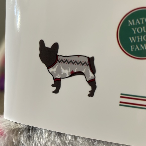 Holiday Dog Fleece Onesie - Picture 4 of 4